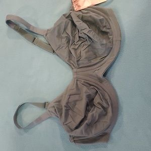 Gilligan & O'Malley Unpadded Full Coverage Underwire Bra Size 40DD. Khaki Green.